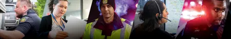 Banner collage of Peel Regional Police Employees