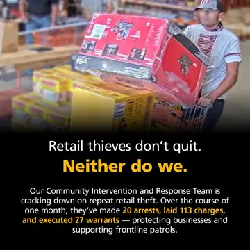Retail Theft Infographic